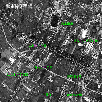 昭和43年頃の新座市